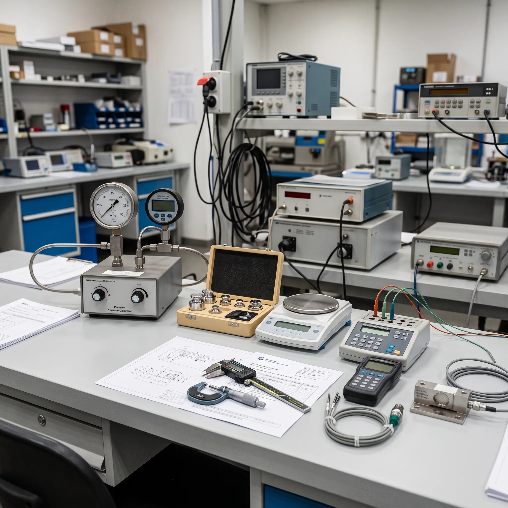 Étalonnage et vérification des instruments de mesure
