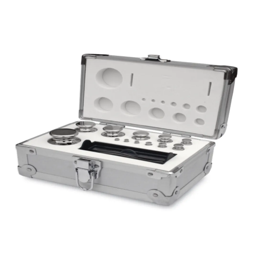 Coffret de Masses d'Étalonnage 1g à 2kg - BAXTRAN